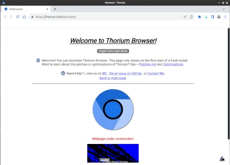 thorium web browser