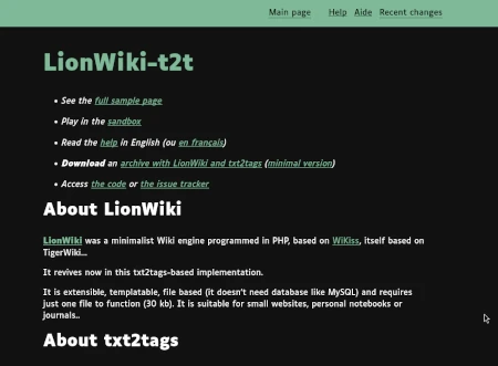 lionwiki-t2t