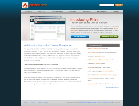 phire cms